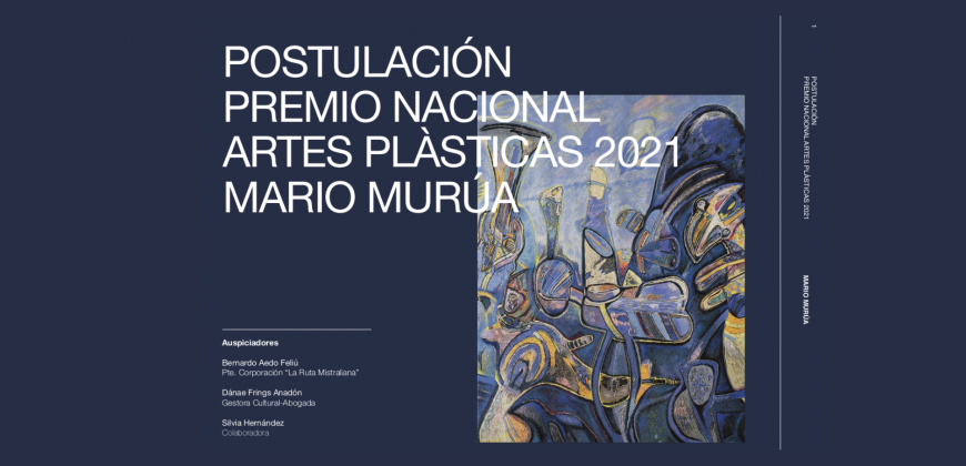 Mario Murua Premio Nacional de Artes Plásticas 2021